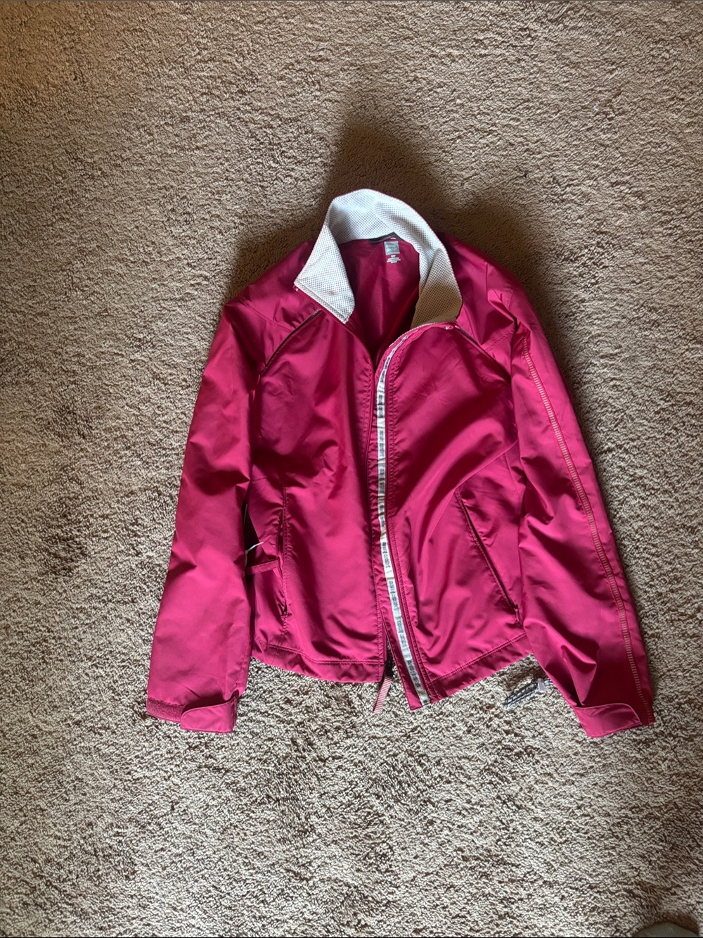 Moving Comfort Pink Zip-Front Jacket